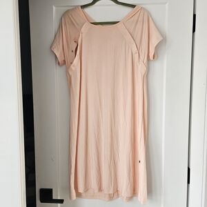 Blush Pink Hospital/Nursing Gown
